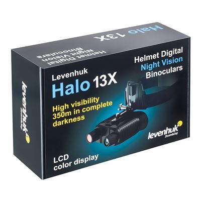Digitálny binokulárny ďalekohľad s nočným videním Levenhuk Halo 13X Helmet Levenhuk LE-82246 10
