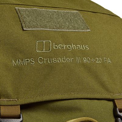 Ruksak MMPS CRUSADER III FA 90+20L ZELENÝ