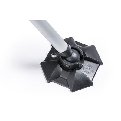 Profesionálna nastaviteľná stolička Hex s teleskopickými nohami