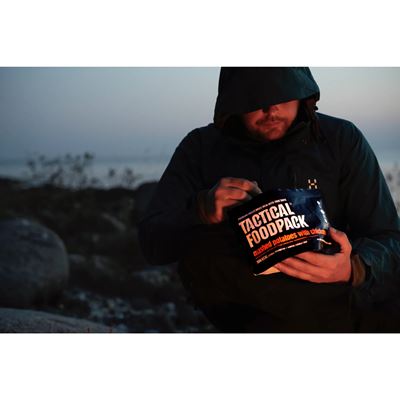 Jedlo dehydrované cestoviny s hovädzím mäsom a boloňskou omáčkou TACTICAL FOODPACK M0028 4
