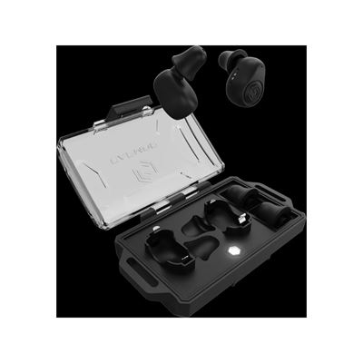 Špunty do uší elektronické M23T AI ASSISTENT s BlueTooth ČIERNE EARMOR M23T-BK-AI 2
