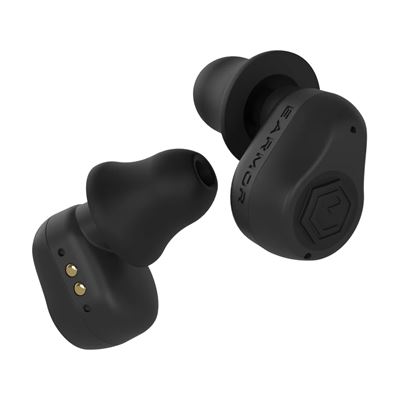 Špunty do uší elektronické M23T AI ASSISTENT s BlueTooth ČIERNE