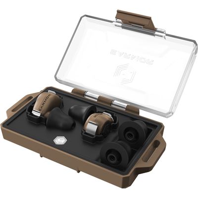 Špunty do uší elektronické M23T AI ASSISTENT s BlueTooth COYOTE EARMOR M23T-CB-AI 2