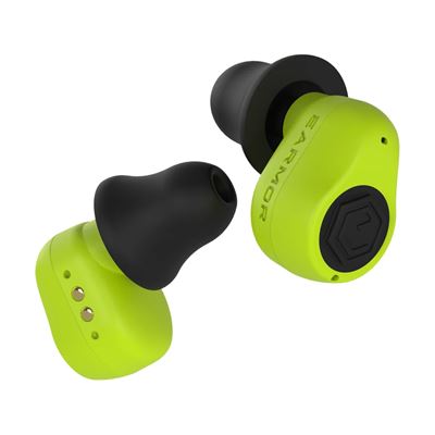 Špunty do uší elektronické M23T AI ASSISTENT s BlueTooth NEON ZELENÉ