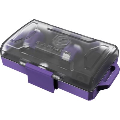 Špunty do uší elektronické M23T AI ASSISTENT s BlueTooth FIALOVÉ EARMOR M23T-PP-AI 3