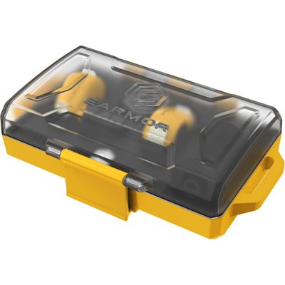 Špunty do uší elektronické M23T AI ASSISTENT s BlueTooth ŽLTÉ EARMOR M23T-YE-AI 4