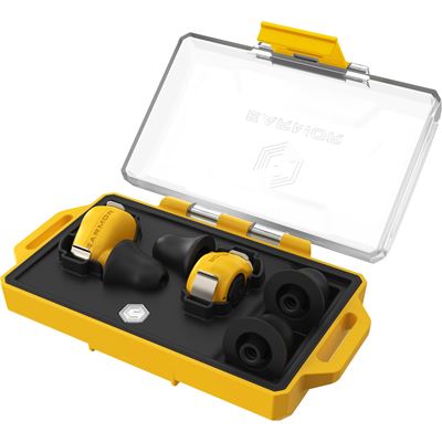 Špunty do uší elektronické M23T AI ASSISTENT s BlueTooth ŽLTÉ EARMOR M23T-YE-AI 2