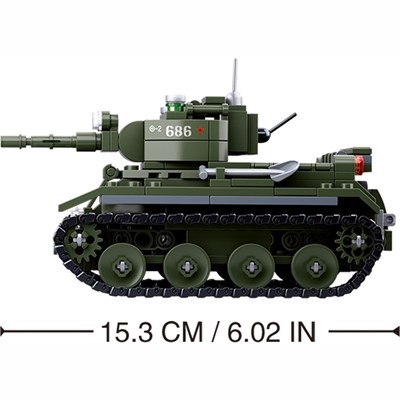 Stavebnica SOVIETSKY TANK BT-7