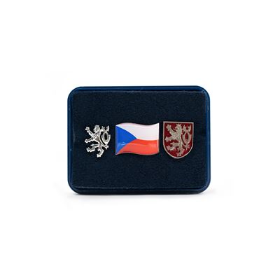 Sada odznakov ČESKÁ REPUBLIKA PIN