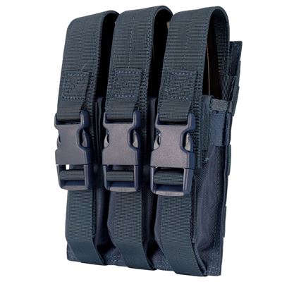 Sumka MOLLE trojitá na zásobníky MP5 MODRÁ