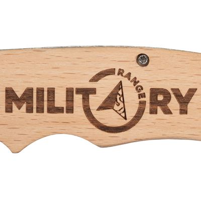 Nôž zatvárací MILITARY RANGE drevená rukoväť