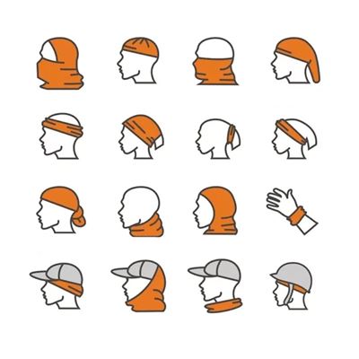 Nákrčník zateplený POLAR PrimaLoft® CAMO