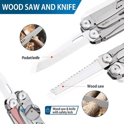 Kliešte multifunkčné Flagship Pro Multi Tool SILVER