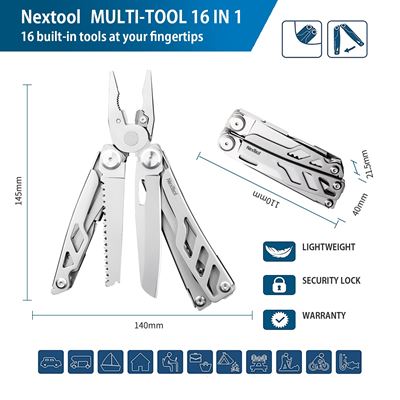 Kliešte multifunkčné Flagship Pro Multi Tool SILVER