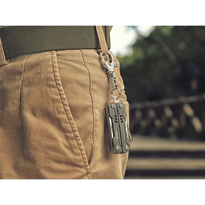 Nástroj multifunkčné MINI SAILOR s nožnicami ČIERNE