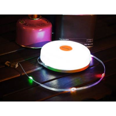 Svietidlo MILKY WAY RGB kempingové s LED reťazou