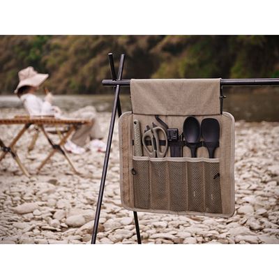 Set nástrojov OUTDOOR na varenie vrátane obalu