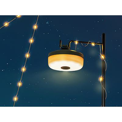Svietidlo MILKY WAY GW20 kempingové s LED reťazou