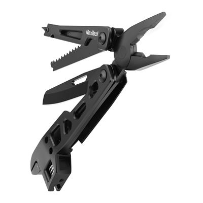 Kliešte multifunkčné Vanguard Wrench s francúzskym kľúčom ČIERNE NexTool NE20391A 2