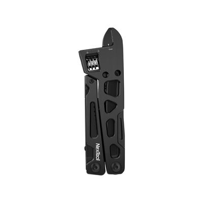 Kliešte multifunkčné Vanguard Wrench s francúzskym kľúčom ČIERNE NexTool NE20391A 3