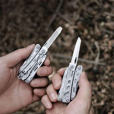 Multifunkčné kliešte F12 MINI FLAGSHIP STRIEBORNÉ NexTool NE20410 3