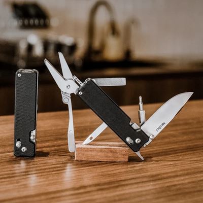 Nôž vreckový KNIGHT K30 multifunkčný ČIERNY NexTool NE20413 5