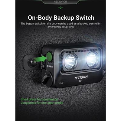 Tieniace svetlo P21 s výkonom 3000 lúmenov