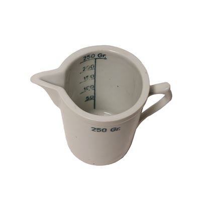 Odmerka porcelánová lekárenská 250 ml