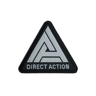 Nášivka Direct Action Logo ČIERNA