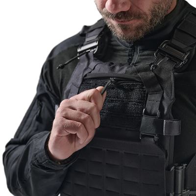 Vesta SPITFIRE® QR nosič plátov ČIERNA DIRECT ACTION® PC-SPTP-CD5-BLK 5