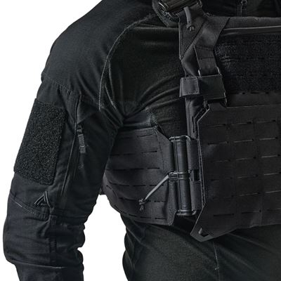 Vesta SPITFIRE® QR nosič plátov ČIERNA DIRECT ACTION® PC-SPTP-CD5-BLK 10