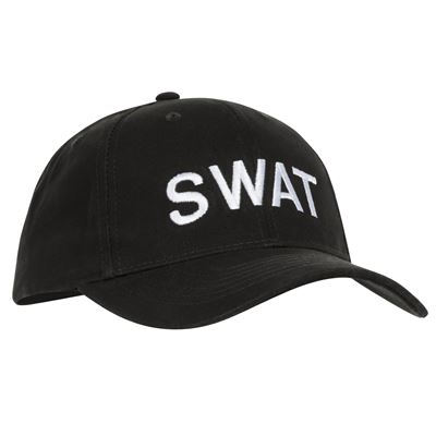 Čiapka SWAT baseball ČIERNA