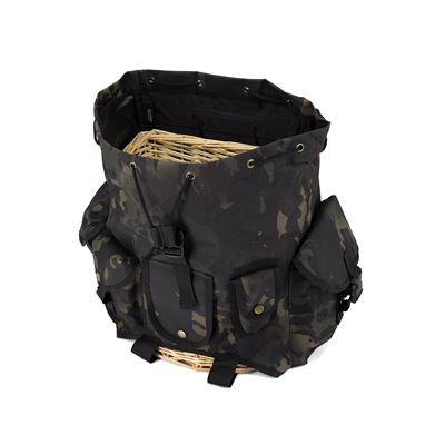 Batoh s hubami a prútenou vložkou BTP BLACK Military Goods RD25Z 2