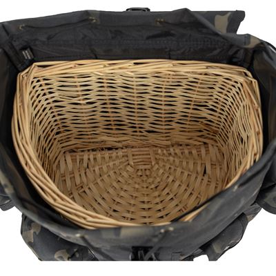 Batoh s hubami a prútenou vložkou BTP BLACK Military Goods RD25Z 5