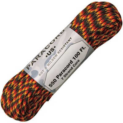 Šnúra PARACORD nylon 550LB 30m 4mm OKTOBERFEST