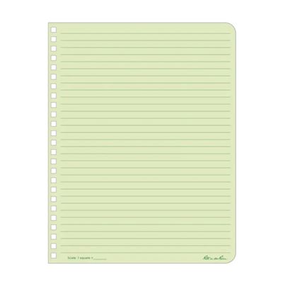 Blok vodeodolný špirálový Universal LARGE 6 5/8" x 8 1/2" ZELENÝ