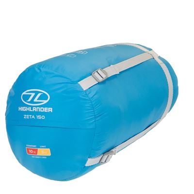 Letný spací vak ZETA 150 MODRÝ HIGHLANDER SB255-MB 7