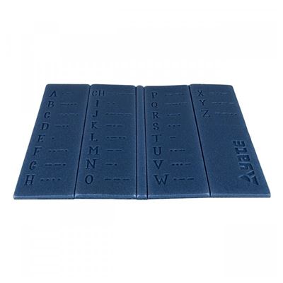 Podsedák skladací MORSEOVKA 36 x 26 x 0,8 cm TMAVOMODRÁ