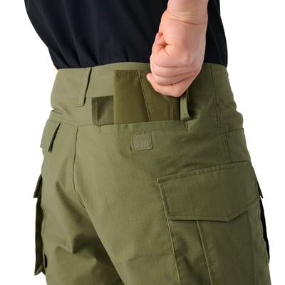 Nohavice krátke CARGO rip-stop stretch OLIVE GREEN Helikon-Tex® SP-CRO-SP-02 4