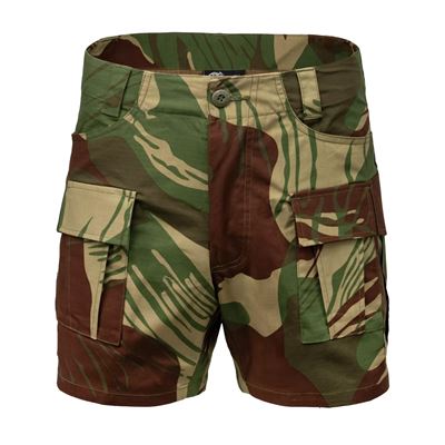 Nohavice krátke CARGO rip-stop stretch RHODESIAN CAMO