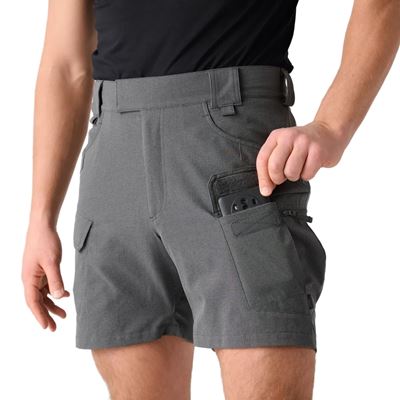 Nohavice krátke OTS® Ultra - AeroTech SHADOW GREY Helikon-Tex® SP-OTU-AT-35 2