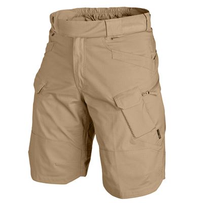 Nohavice krátke URBAN TACTICAL 11" rip-stop stretch KHAKI