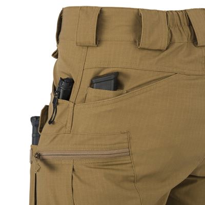 Nohavice krátke URBAN TACTICAL® 6" rip-stop COYOTE