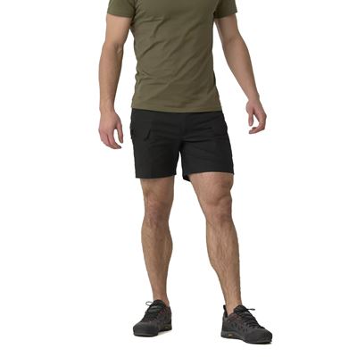Nohavice krátke URBAN TACTICAL® 6" rip-stop stretch ČIERNÉ
