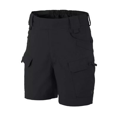 Nohavice krátke URBAN TACTICAL® 6" rip-stop stretch ČIERNÉ