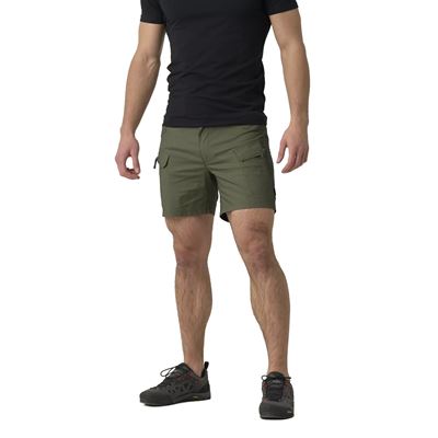 Nohavice krátke URBAN TACTICAL® 6" rip-stop stretch OLIVE GREEN