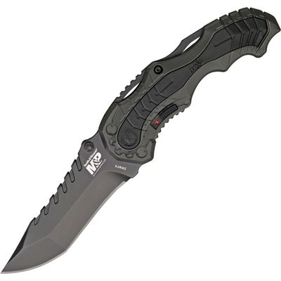 Nôž zatvárací SMITH & WESSON M & P hladké ostří ČIERNY
