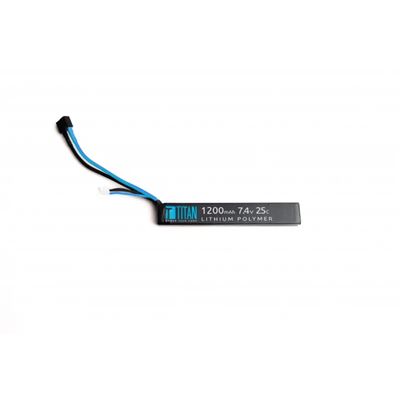 Akumulátor Li-Pol 7,4V 1200mAh, 25 C (Dean-T) - Stick (buffer)