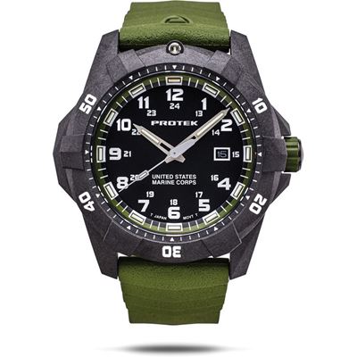 Hodinky USMC DIVE 1015 300 m ZELENÉ  TMEPT1015G 4