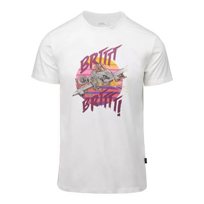 Tričko A10 WARTHOG BÍLÉ